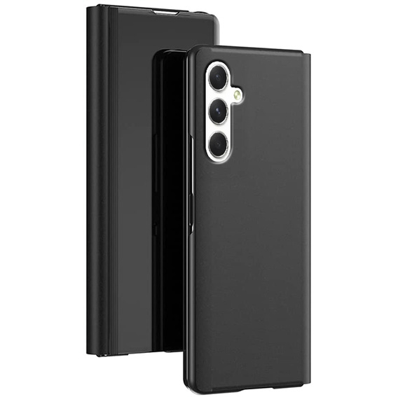 Obal na mobil pre Samsung Galaxy A54, Clear View, čierne