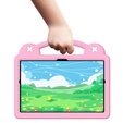 Detské puzdro pre Samsung Tab A8 10.5 X200 / X205, Cute Patterns, so stojanom, ružové
