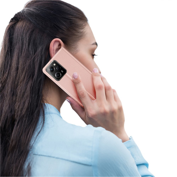 Dux Ducis Obal na mobil pre Xiaomi Poco X5 Pro 5G, Skinpro, ružové rose gold