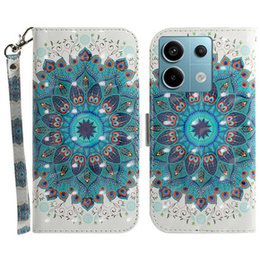 Klapkové puzdro pre Xiaomi Redmi Note 13 Pro 5G, Wallet, Mandala Flower