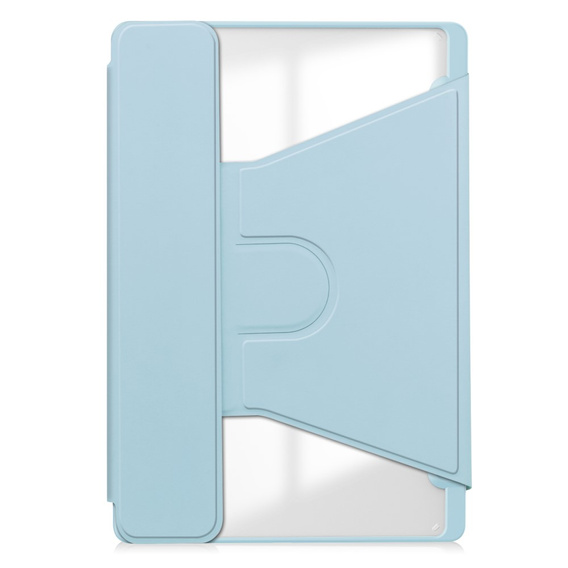 Puzdro s klávesnicou pre Samsung Galaxy Tab S6 Lite 2024 / 2022 / 2020, Rotary 360° Leather, svetlomodré