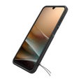 Puzdro Spigen pre Samsung Galaxy A26 5G, Liquid Air, čierne + tvrdené sklo 9H