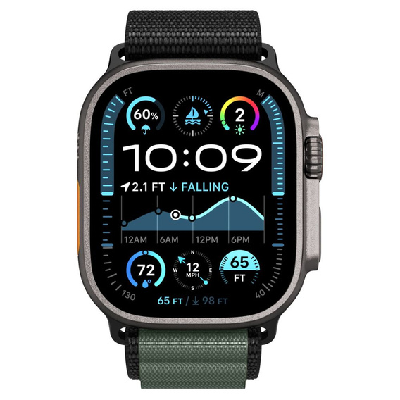 Spigen WBF1 remienok pre Apple Watch 8/9/10/11/SE/Ultra 1/2 (44/45/46/49 mm)
