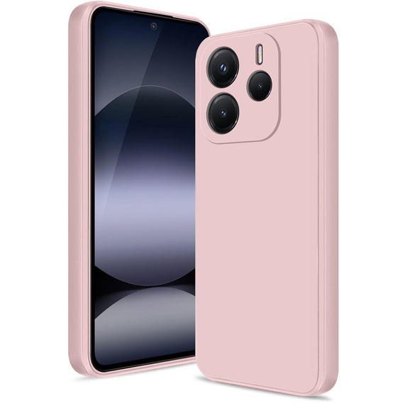 Obal na mobil pre Xiaomi Redmi Note 14 4G, Silicone Lite, ružové