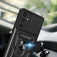 Obal na mobil pre Samsung Galaxy A05s, CamShield Slide, čierne
