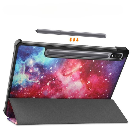 Puzdro pre Samsung Galaxy Tab S9 Plus, Smartcase, galaxy