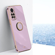 Obal na mobil pre Xiaomi Redmi Note 11 Pro 4G/5G, Electro Ring, fialové