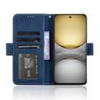 Klapkové puzdro pre Realme 14X / Realme C75, Card Slot, tmavomodré