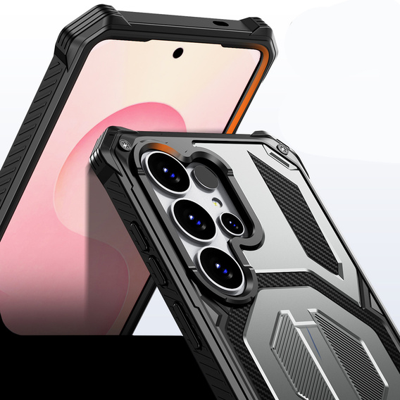 Ochranné puzdro kompatibilné s MagSafe so stojanom pre Samsung Galaxy S26 Ultra