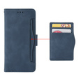 Klapkové puzdro pre Infinix Hot 50 4G, Card Slot, tmavomodré