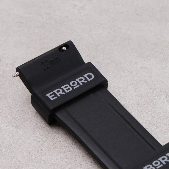 ERBORD Univerzálny 22 mm silikónový remienok