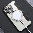Klapkové puzdro pre iPhone 12 Pro, RFID Wallet MagSafe CamShield, čierne