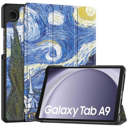 Puzdro pre Samsung Galaxy Tab A9, Smartcase, painted pattern