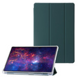Puzdro pre Samsung Galaxy Tab S9 Ultra, Smartcase Hybrid, so slotom na stylus, tmavozelené