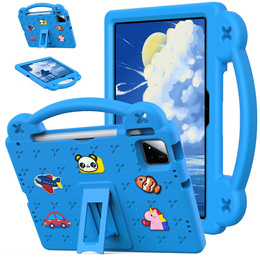 Detské puzdro pre Xiaomi Pad 7 / 7 Pro, Cute Patterns, so stojanom, modré