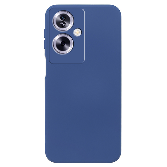 Obal na mobil pre Oppo A79 5G, Silicone Lite, modré