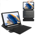 Puzdro s klávesnicou pre Samsung Galaxy Tab A9+, Rotary 360° Leather, čierne