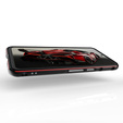 Puzdro pre Google Pixel 8 Pro, Armor Bumper, s krytom objektívu, čierna / strieborná
