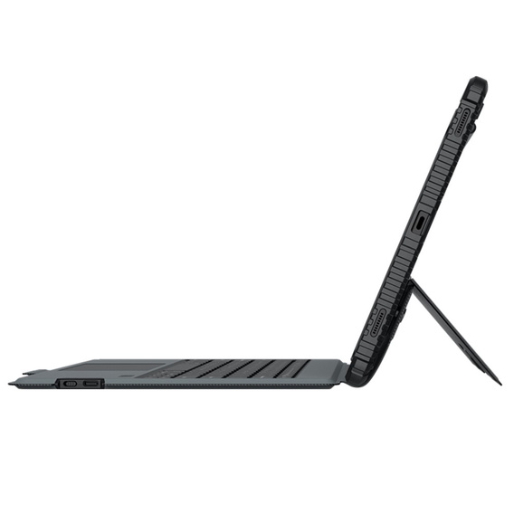 Puzdro + klávesnica Galaxy Tab S8+ / Tab S7 +/ Tab S7 FE, NILLKIN Bumper Pen Slot, čierne