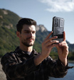 Obrnené puzdro pre Samsung Galaxy A35 5G, Dexnor Full Body (Two Frames), čierne