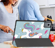 Puzdro pre Lenovo Idea Tab 11" 2025 TB336FU TB336ZU, s funkciou stojana, Smartcase, Unicorn