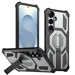 Ochranné puzdro kompatibilné s MagSafe so stojanom pre Samsung Galaxy S25 FE