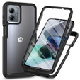 Puzdro pre Motorola Moto G54 5G, Shockproof, s fóliou, čierne