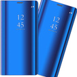 Obal na mobil pre Realme C21, Clear View, modré