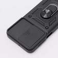 Obal na mobil pre Motorola Moto G54 5G, CamShield Slide, čierne