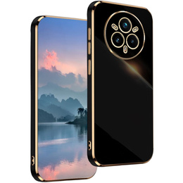 Puzdro pre Realme 14 Pro 5G, Glamour CamShield, čierne