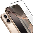 3D tvrdené sklo pre iPhone 16 Pro, čierne