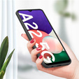 Obal na mobil pre Samsung Galaxy A22 5G, Silicone Lite, čierne