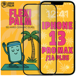 Keramické sklo 9D Flexi Palm pre iPhone 13 Pro Max / 14 Plus