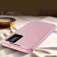 Flipové puzdro pre Samsung Galaxy A56 5G, Smart View Wallet, ružové