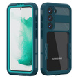 Vodotesné puzdro IP68 pre Samsung Galaxy S23 Plus, zelený