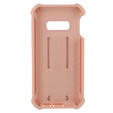 Obrnené puzdro pre Samsung Galaxy S10e, Dexnor Full Body, ružové rose gold