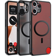 Puzdro pre CMF Nothing Phone 2 Pro, pre MagSafe, ERBORD Matt Case, čierny