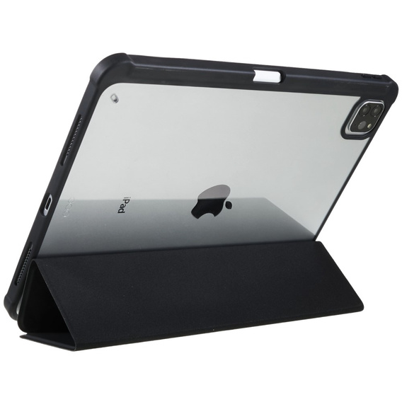 Puzdro pre iPad Pro 11 2022 / 2021 / 2020 / 2018, Smartcase Hybrid, so slotom na stylus, čierne