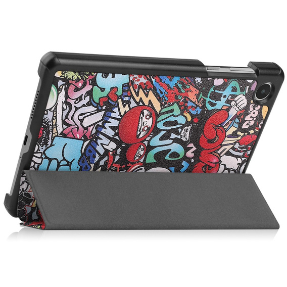Puzdro pre Lenovo Tab M8 Gen 4 TB-300FU, Smartcase, graffiti