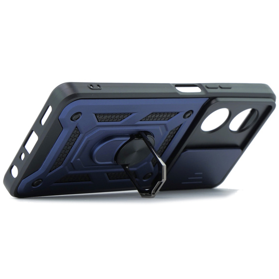 Obal na mobil pre Oppo A58 4G, CamShield Slide, modré