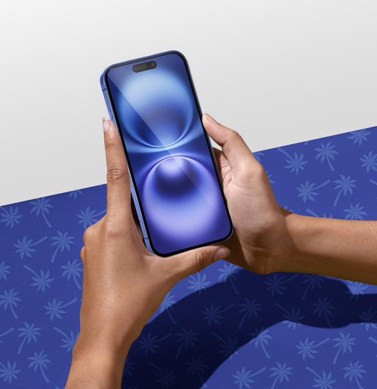 Tvrdené sklo Diamond Palm pre iPhone 16