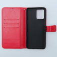 Klapkové puzdro pre Motorola Moto G54 5G, Crazy Horse Wallet, červené