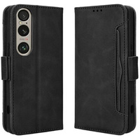 Klapkové puzdro pre Sony Xperia 1 VI, Card Slot, čierne