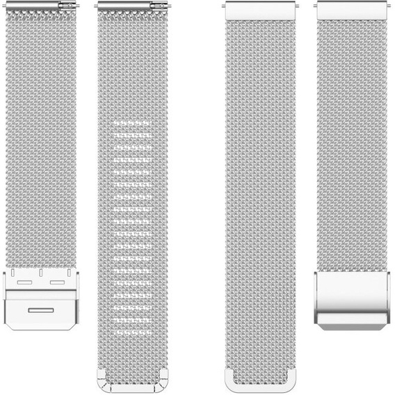 Bransoleta Milanese 18mm do Garmin Vivoactive 4S / Venu 2S, Black
