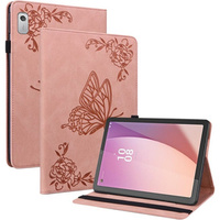 Puzdro pre Lenovo Tab M9, Butterfly, ružové