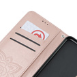 Klapkové puzdro pre Oppo A79 5G, Butterfly, ružové rose gold