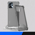 IMAK Obal na mobil pre Motorola Moto G13 4G / G23 4G, Dropproof, transparentné / čierne