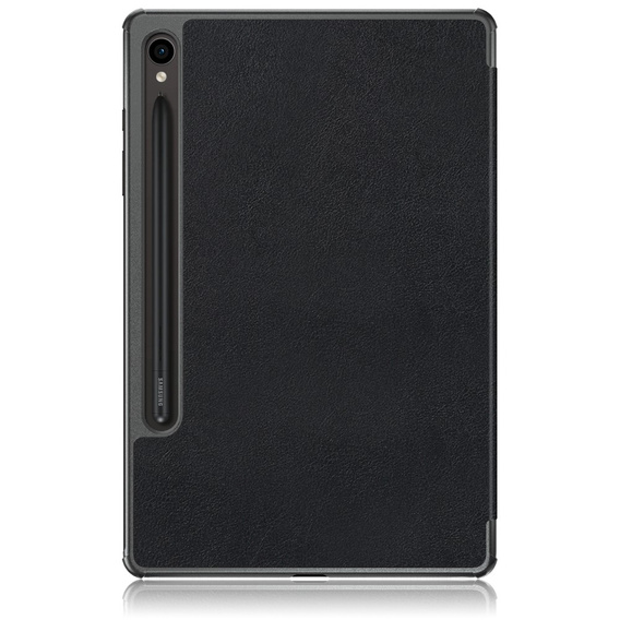 Puzdro pre Samsung Galaxy Tab S9, Smartcase s priestorom pre stylus, čierne