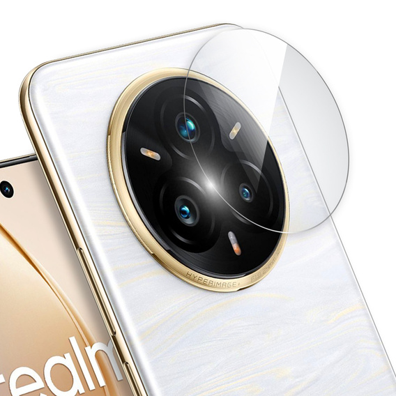 Tvrdené sklo na fotoaparát pre Realme 14 Pro+ 5G, priehľadné
