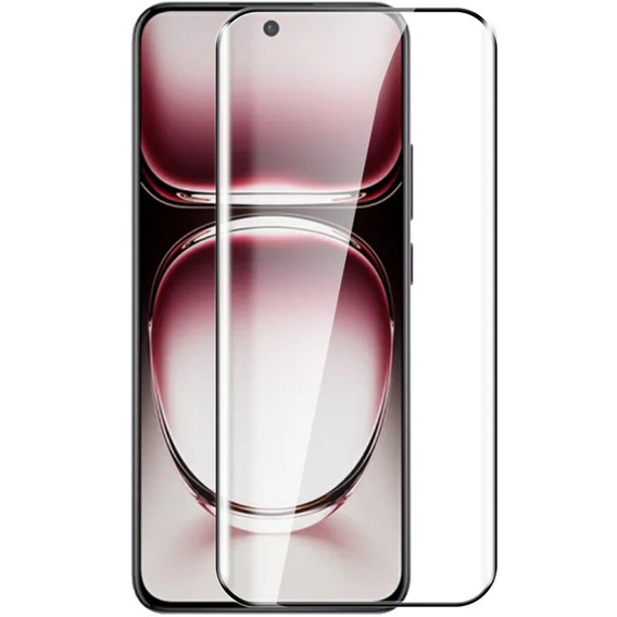 3D tvrdené sklo pre Oppo Reno 12, čierny rám
